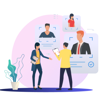 Recruiter Allocation illustration