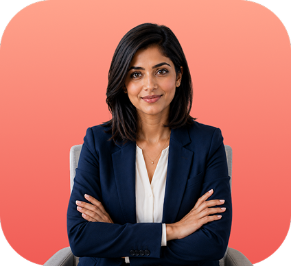 Interviewer on a video call evaluating a candidate